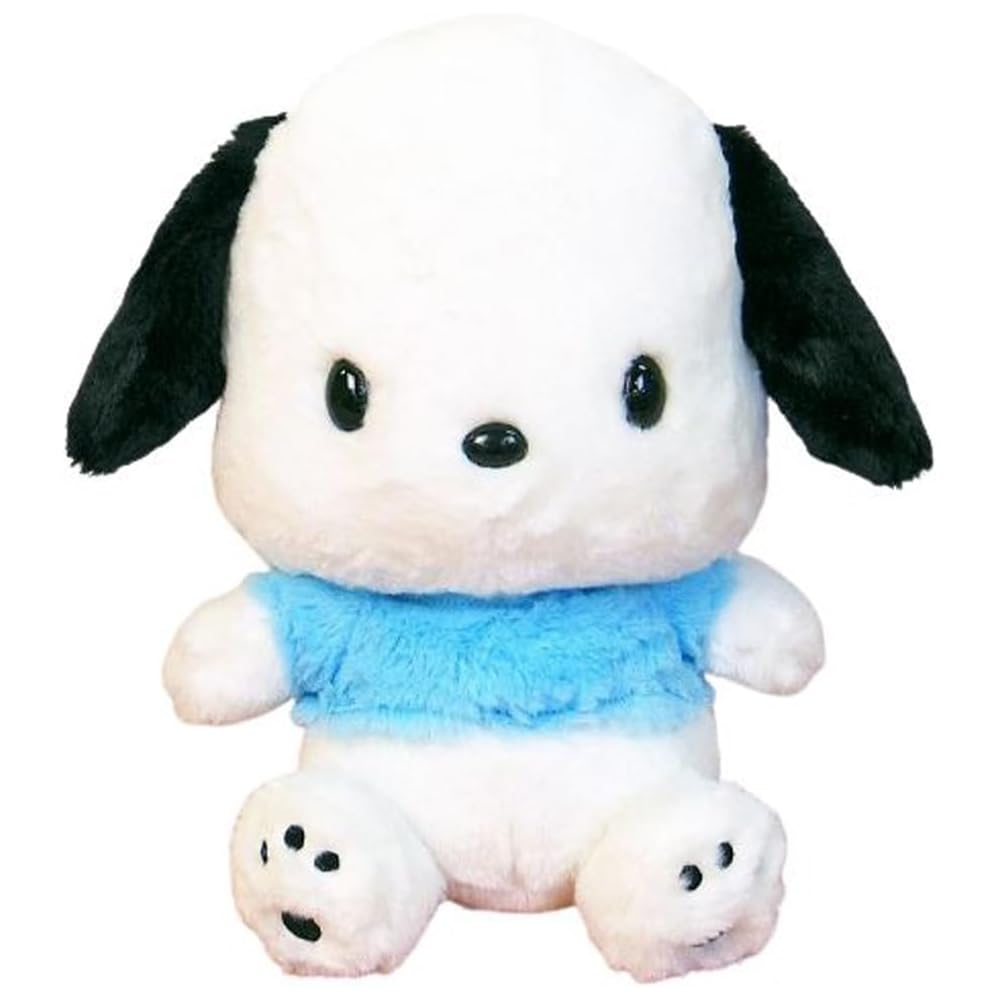 

Nakajima Corporation Pochacco Plush Toy Blue 27x22x16cm Sanrio