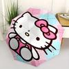 Hello Kitty,Plaid Automatic Umbrella-Foldable, Durable 8-Bone Design, Compact and Stylish, Great for Camping, Halloween, Christmas, Mother's