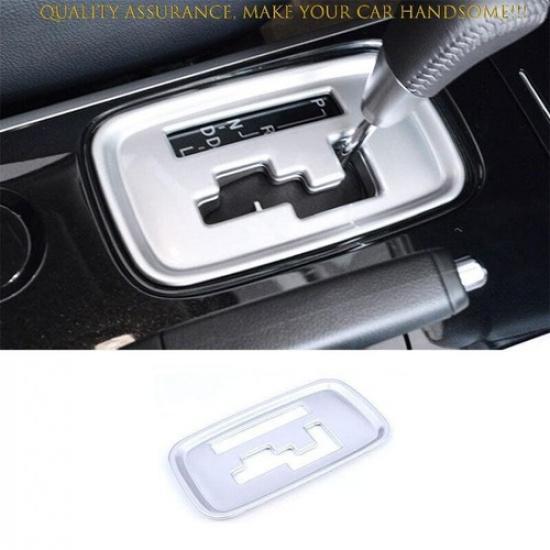 For Mitsubishi Outlander 2014-2020 Matte Silver Center Console Gear Shift Frame