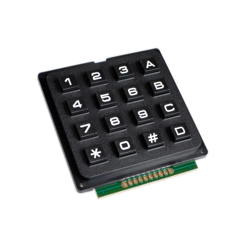 3*4 4*4 Matrix Switch Keyboard Keypad Array Module ABS Plastic Keys 4x4 3x4 12 16 Key Button Membrane Switch DIY Kit for Arduino