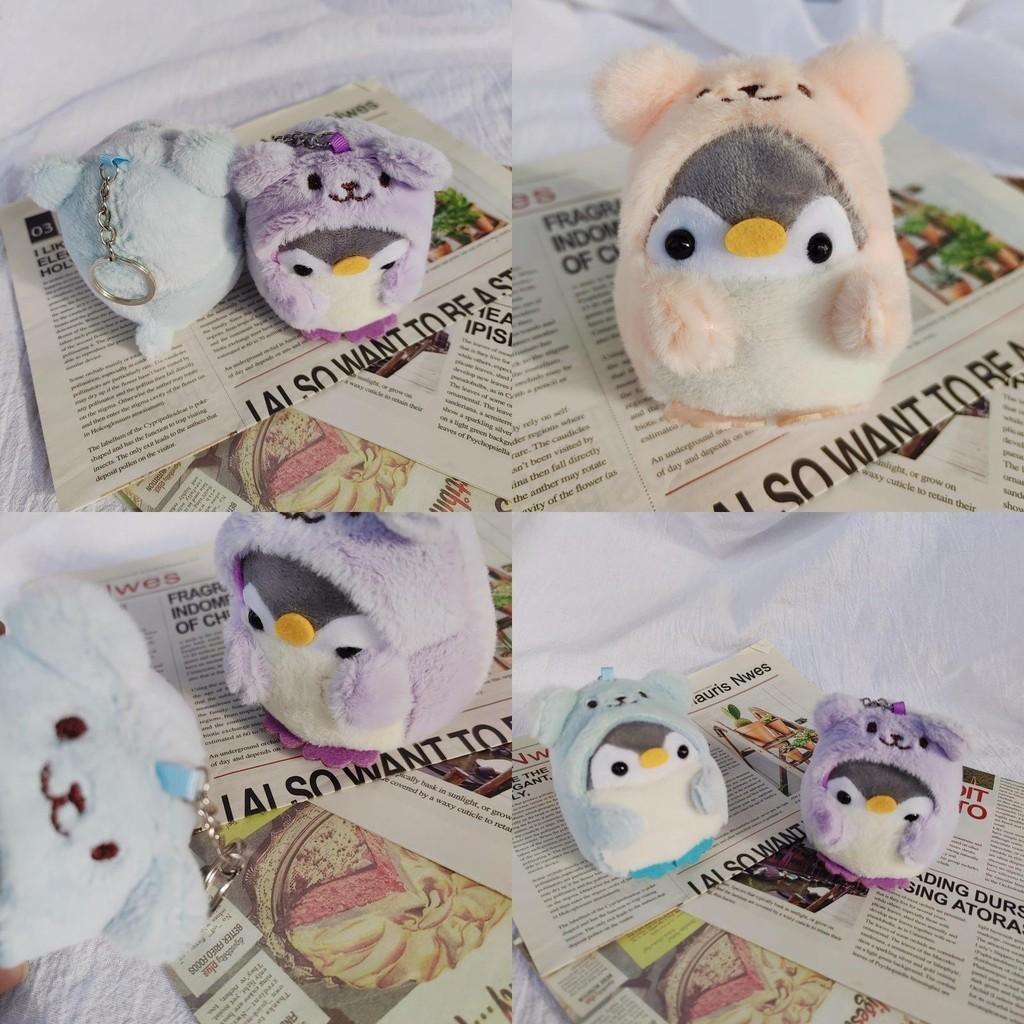Penguin Plush Backpack Pendant With Comfortable Material For Kids Decor