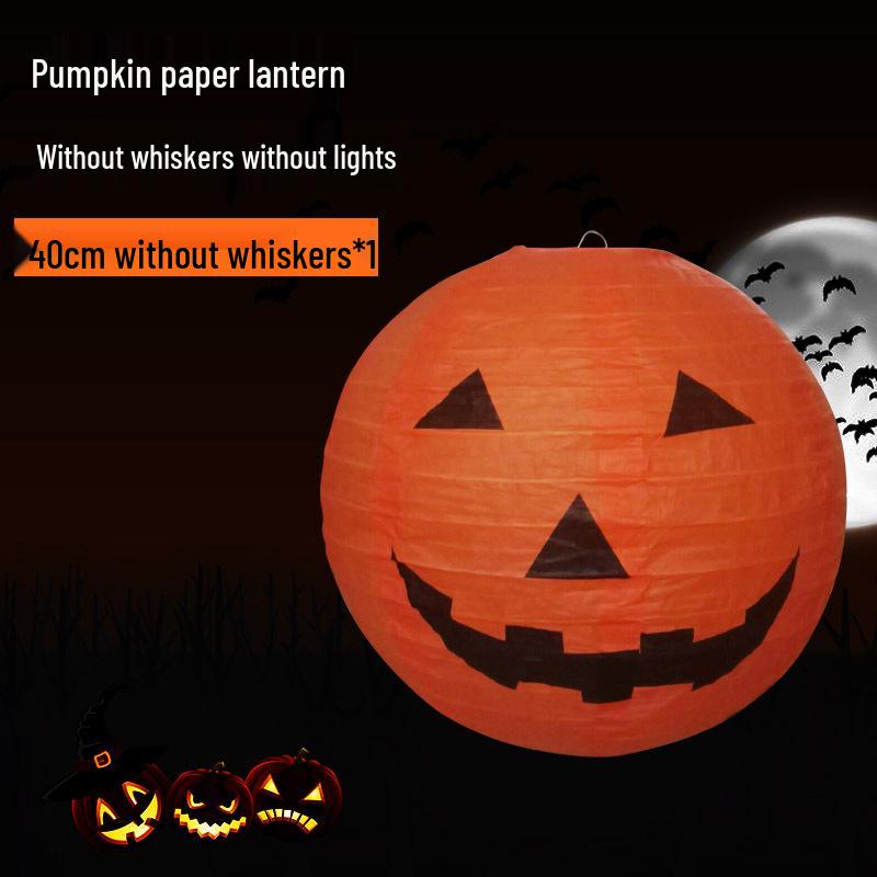 Halloween String Lights: Pumpkin Lantern Decor for Bars, Kindergartens, and More - Hanging Ornaments & Handheld Props
