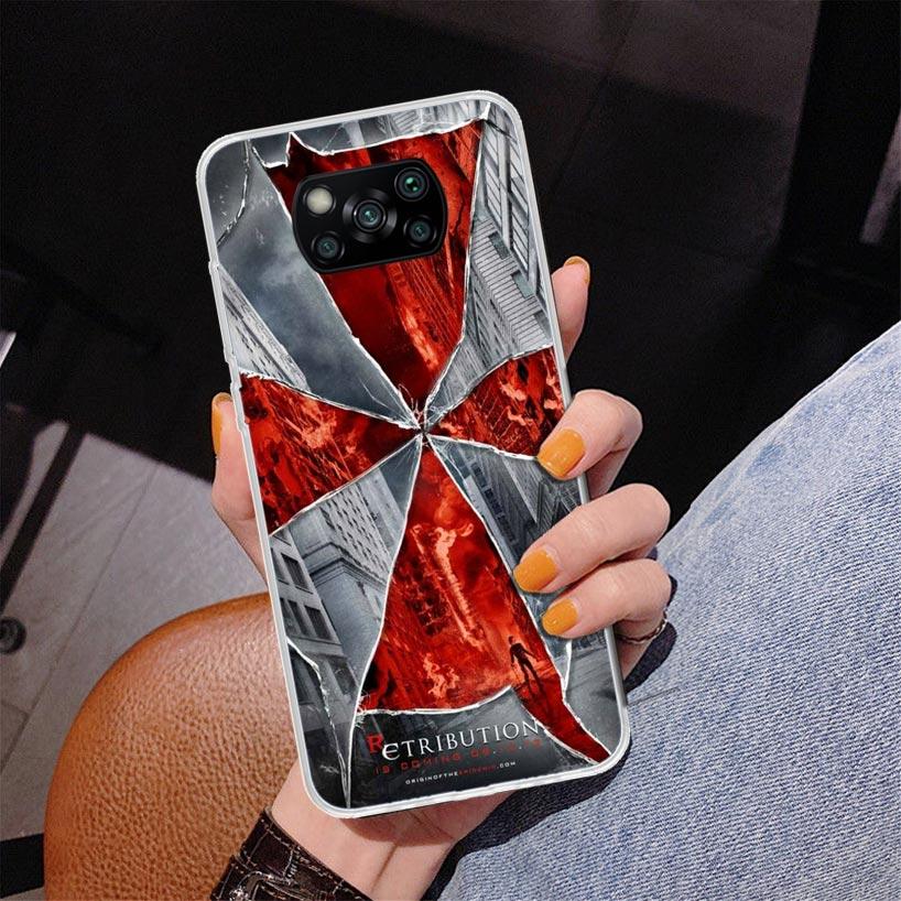 Shaped Umbrella Phone Case For Xiaomi Poco X7 X6 X5 Pro F7 Ultra Redmi 15C 15 13C 13 12C 12 10 10A 10C 9 9A 9C 9T Cover Poco X7