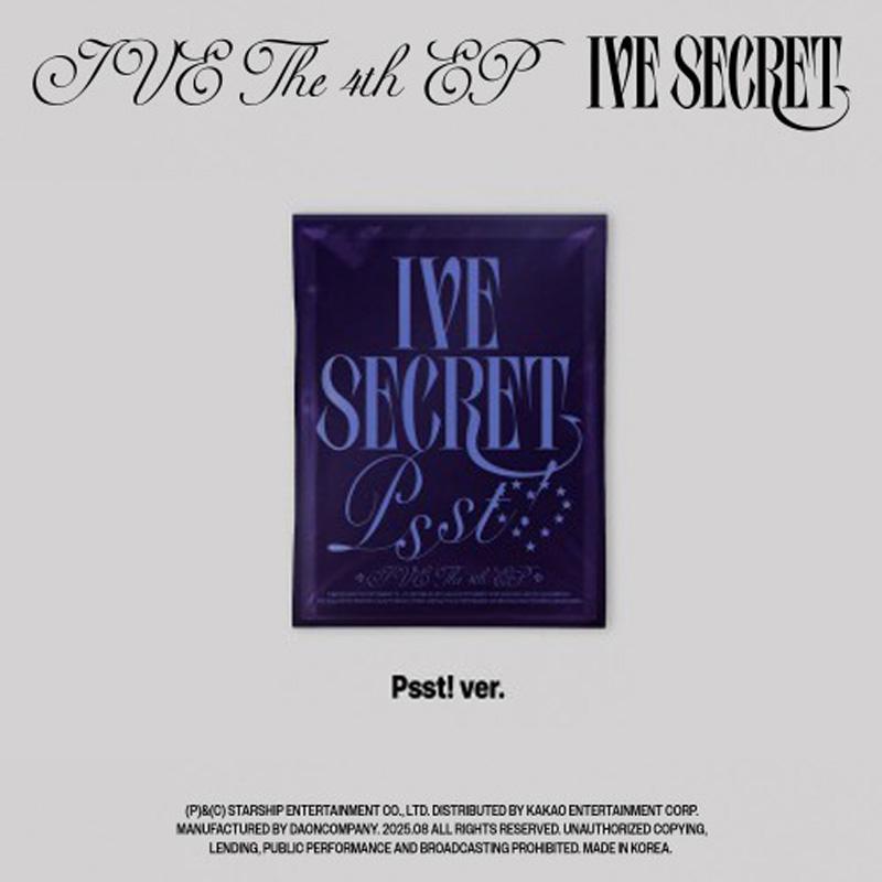 IVE מיני אלבום רביעי [IVE SECRET] (גרסה רגילה / מוגבלת)