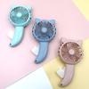 Portable Hand Pressure Fan Mini Handheld Fan Without Battery Cartoon Fan Summer Air Cooler Travel Home Fan