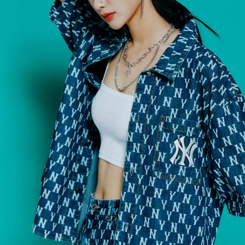 New MLB New York Yankees Shirt Unisex Blue 3ADRMN123-50BLS