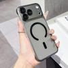 Clear Borderless Magnetic Phone Case with Lens Film for iPhone 17 Pro Max
