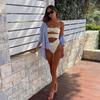 Sexy Off Shoulder Strapless One Piece Swimsuit For Women