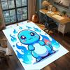 Squirtle Washable Decorative Carpet Rug, Large Area Non Slip Floor Mat for Gamer Room Bedroom.-TING