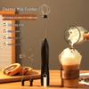 Wireless Electric Milk Frother & Egg Beater with Stand
