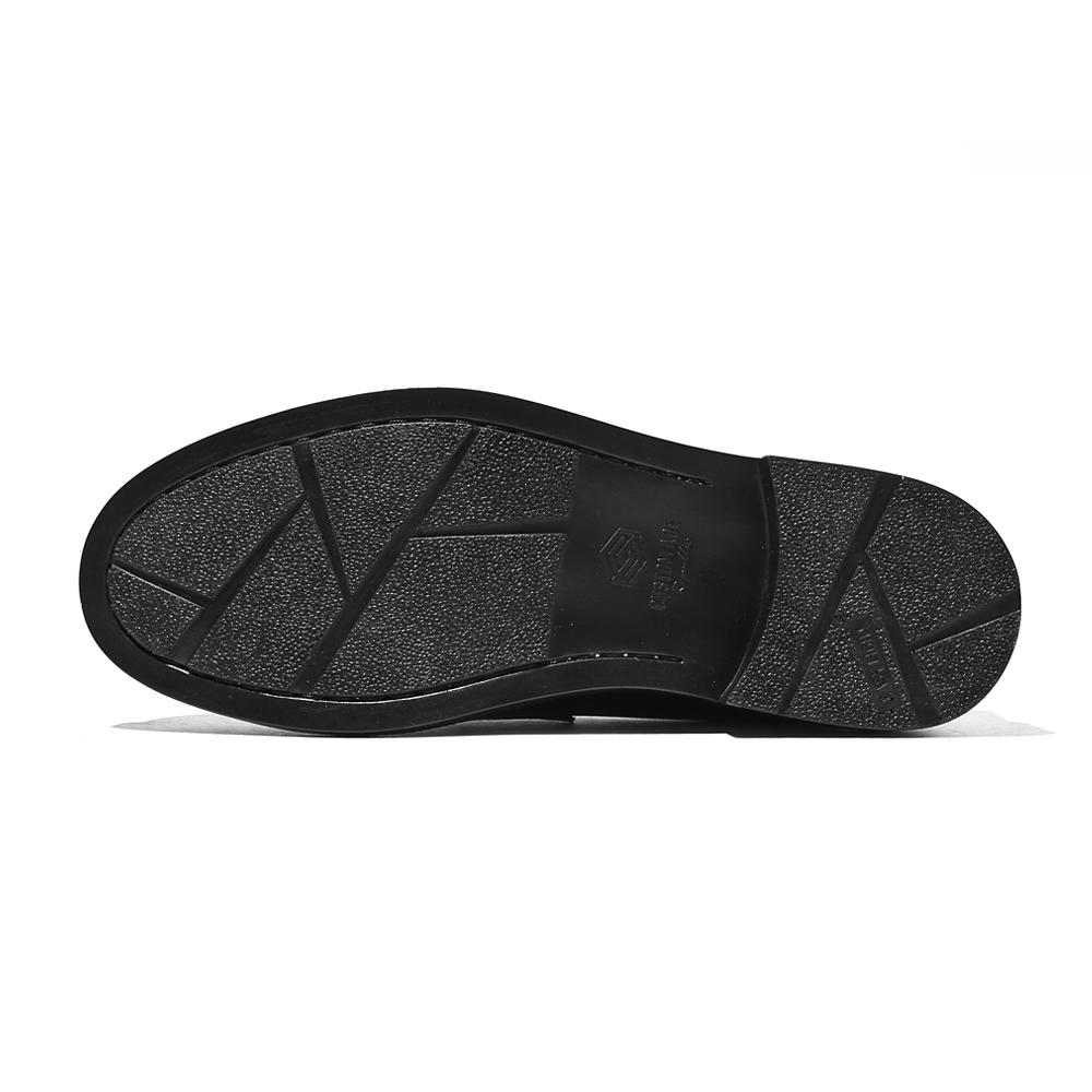 Customade Foden Cowhide Easy Light Penny Loafers 4Cm (Cr0038Bk)