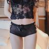 Couple Lingerie Panties Sexy Butt Transparent Underpants Sissy Club Transvestite Underwear Men Open Closed Penis Sheath Briefs
