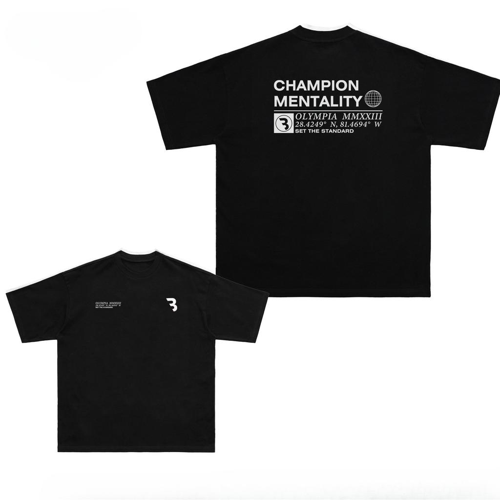 GYM Fitness Short Sleeve T Shirt Weight Iron Not Through The Big Size Summer Loose Cotton Tide Brand Fall Shoulder