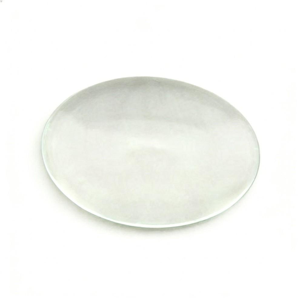 Clear Round Glass Cabochons Smooth Flat Backs For Resin Jewelry Accessories