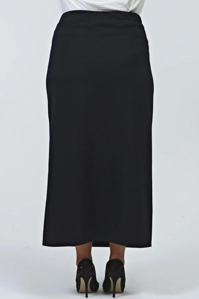 Women's Style Big Size Skirt Large Size Ottoman Steel Pencil Skirt Winter Knitted Fabric