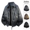 Plus Size Men's Winter Down Jacket, 90-300 jin, 90% Down, Sports & Casual Style