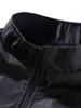 Men's Casual Winter Plus Velvet Jacket with Stand Collar