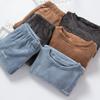 Thickened Coral Fleece Pajamas Women Korean Solid Classic Basic Winter Warm Clothing Casual Loose Homewear Chic