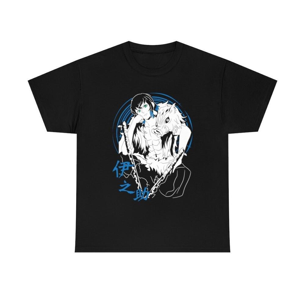 

demon slayer kimetsu no yaiba ,inosuke mask New Unisex T-shirt XL