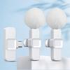 BEPAN New Wireless Lavalier Microphone Portable Audio Video Recording Mini Microphone for  Android PC Camera Live Gaming Phone