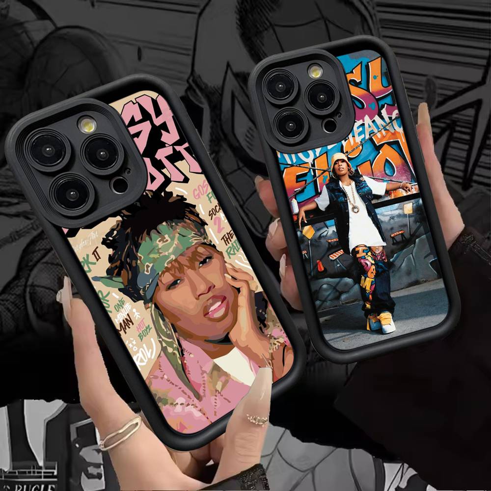 Rapper Missy E-Elliott For IPhone 17 15 13 12 11 14 Pro Max X XR XS 16 Plus Shockproof Candy Back Cover