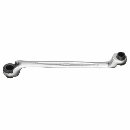 TONE 75 degree double ended ratchet box wrench (deep hole type) RM75A-0810 Width across flats 8 x 10 mm