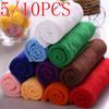 10pcs Useful Cotton Soothing Cleaning Towels Face/Hand Towel Wash Cloth Towel