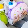 40cm Cake Roll Pillow Cute Animal Plush Toys Soft Plush Stuffed Doll Lumbar Waist Cushion For Couch Living Room Sofa Cushion