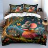 Whimsical Mouse Fairyland Adventure Bedding sets Duvet covers Pillowcases(1* Duvet Cover 2* Pillowcases without duvet insert)