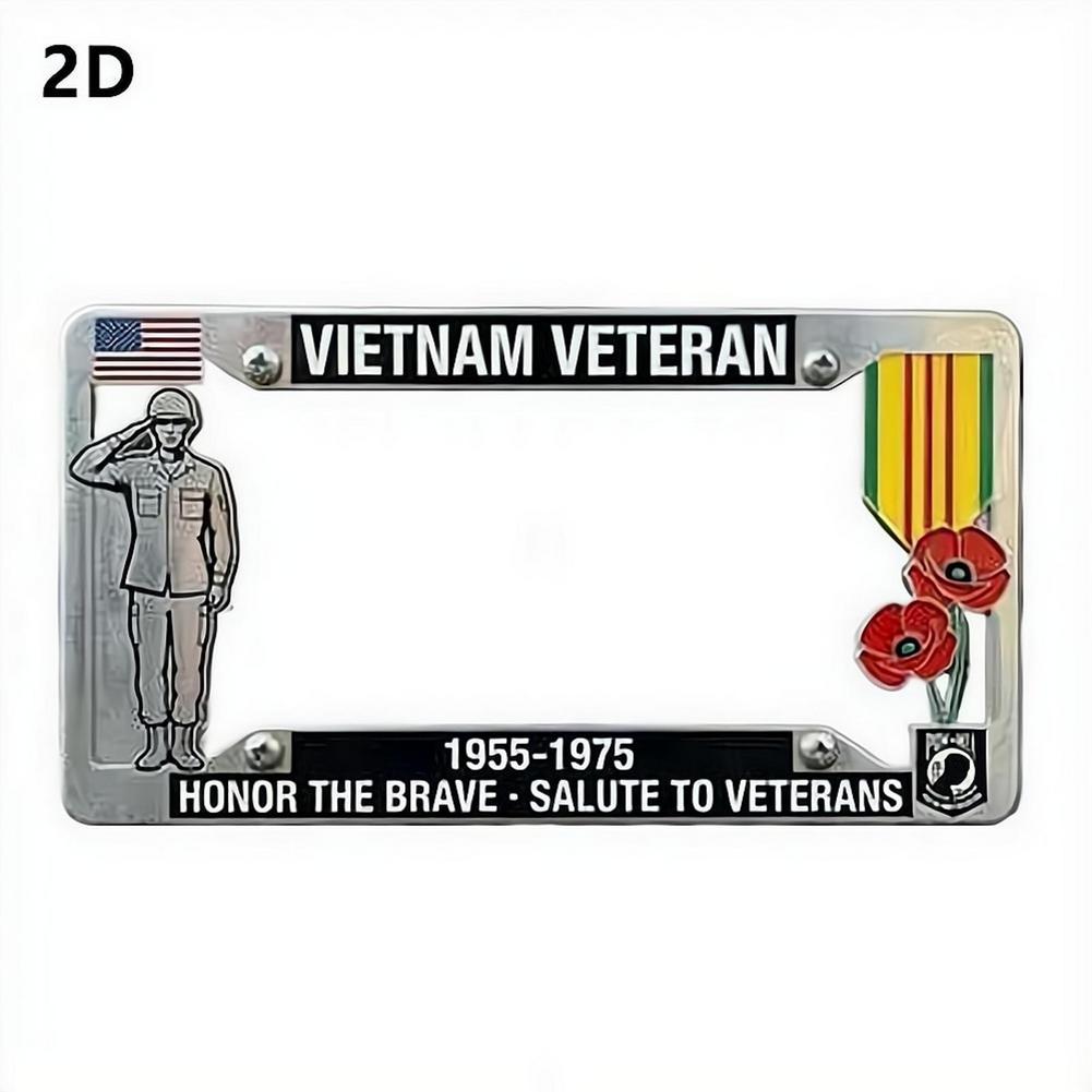 12×6 Inch 250th Anniversary Commemorative License Plate Frame - Meaningful Metal Alloy Decorative Gift For Personal Collection License Plate Covers