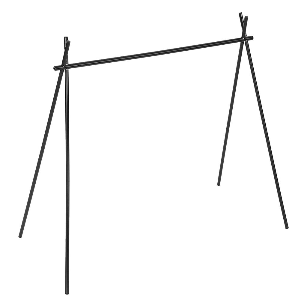 Hängeregal Schwarz Stativstruktur Faltbares Hängeregal mit Aufbewahrungstasche für Outdoor-Camping Reisen Picknick