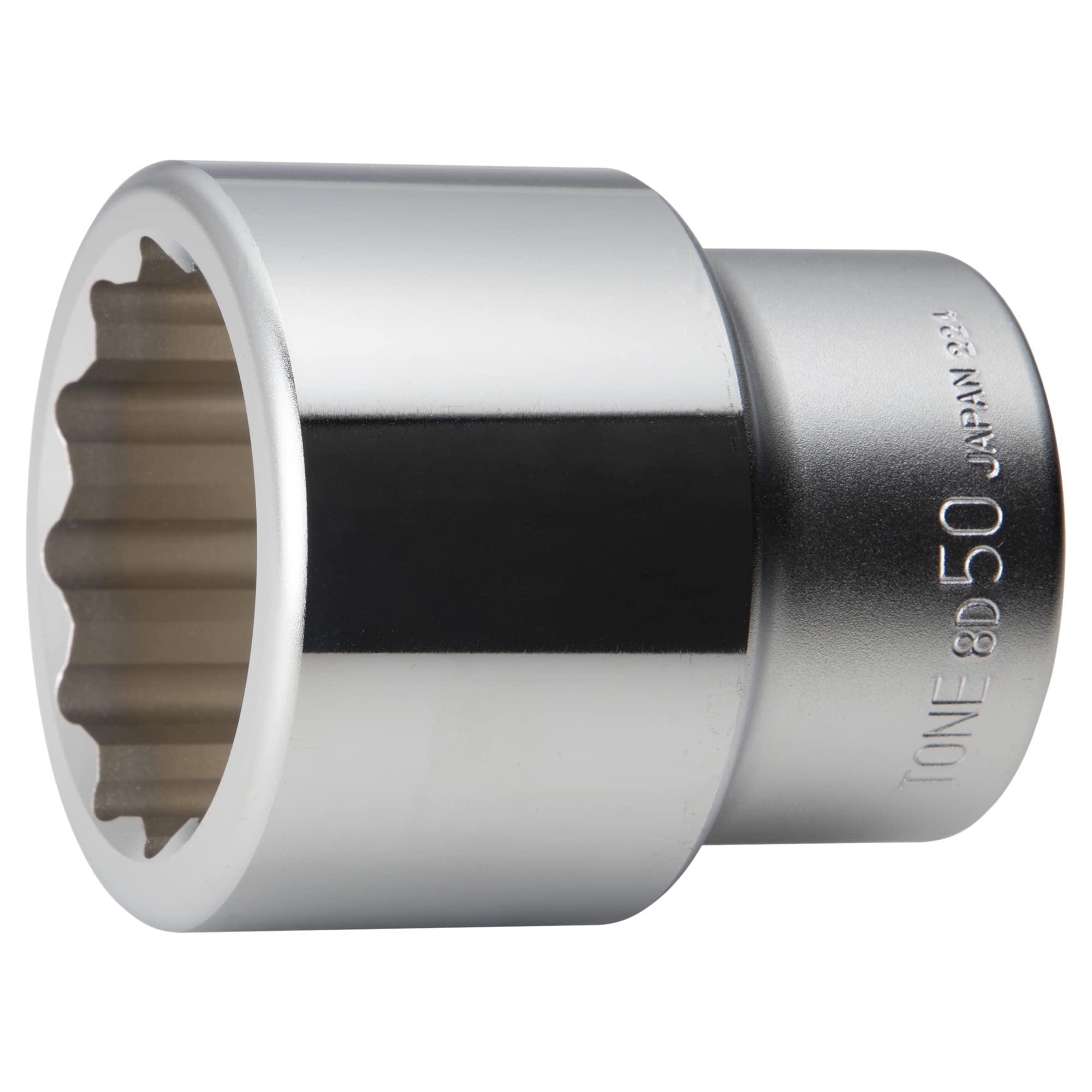 

TONE 50mm Width 8D-50 12-Point Socket, 25.4mm (1 ) Drive,