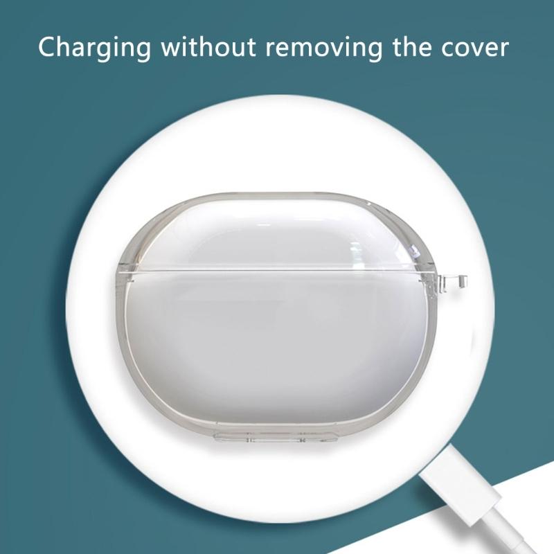 Shockproof Earphone Sleeve Scratch Resistant Housing Antidust Washable Clear Cover Protective Case Suitable for Capsule3