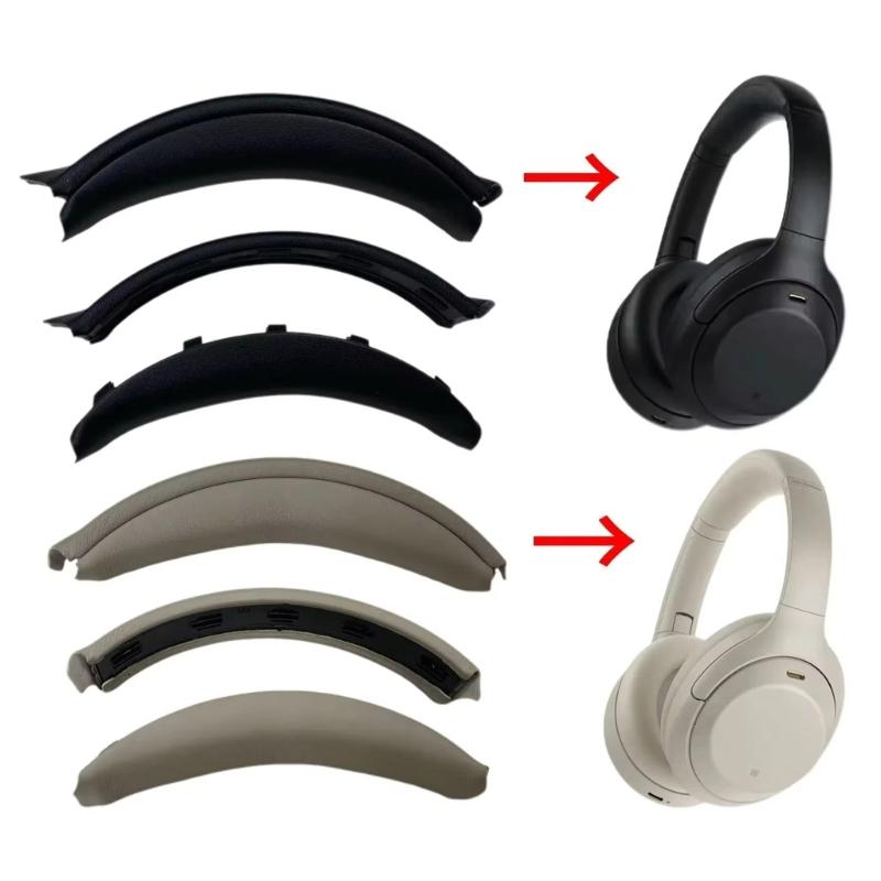 Headphone Head Beam Pad Repair for WH-1000XM4 Over Head Headset Lambskin Headband Cushion