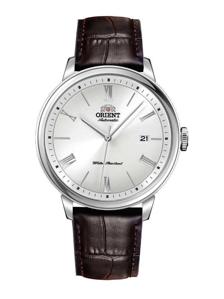 

Orient Watch Men s Watch Automatic Mechanical Watch White Dial Fashion Business RA-AC0J06S10B