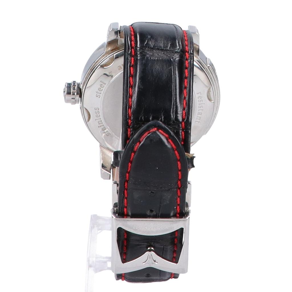 GIO MONACO  101TH One-O-One 500-piece Limited Edition Mechanical Automatic Watches Silver / Red / NavyUsed