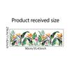 Yellow Flower Vine Butterfly Bird Wall Stickers Refrigerator Window Cupboard Home Decorations DIY Home Decals Art Mural Posters