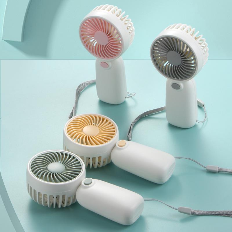 

USB-перезаряжаемый портативный вентилятор в виде мультяшной улитки: Веселый летний подарок для детей и студентов