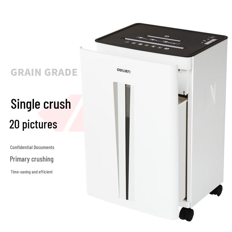 

Deli 9918 Professional P-4 Cross-Cut Office Shredder CN plug (adapter included)