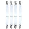 6pcs Bed Sheet Fasteners Mattress Clip Beddings Supply for Mattress Cover Decors