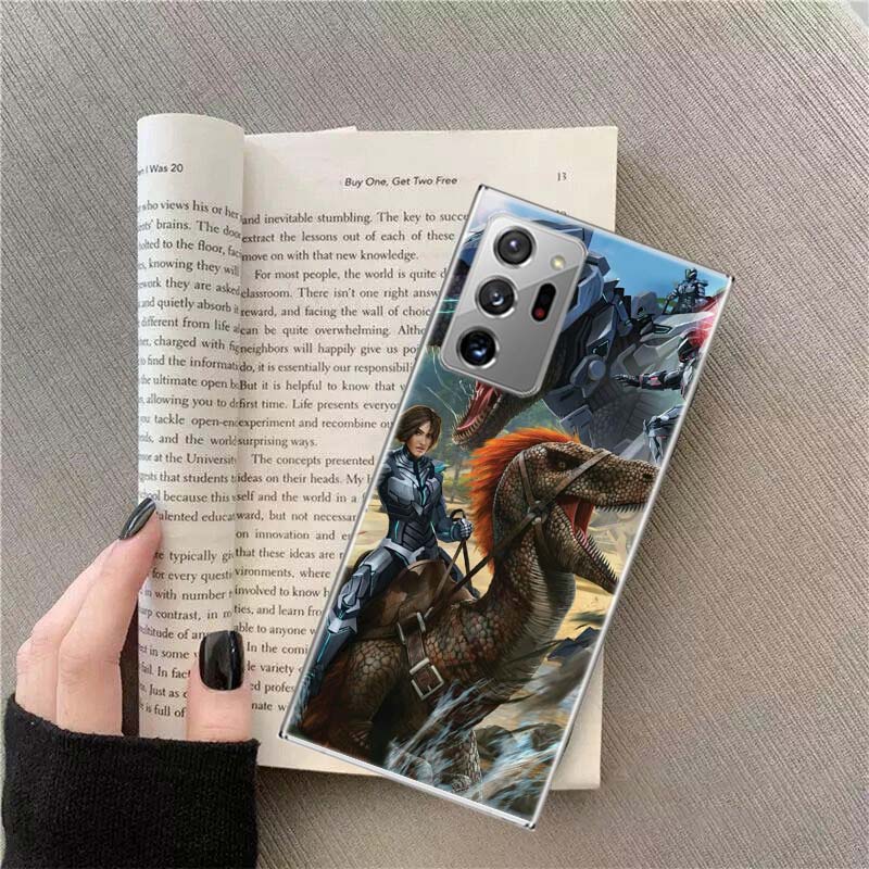 Game ARK Survival Evolved Phone Case For Samsung Galaxy S25 Edge S24 S23 FE S22 S26 Ultra S21 S20 S10 Plus Capa Soft
