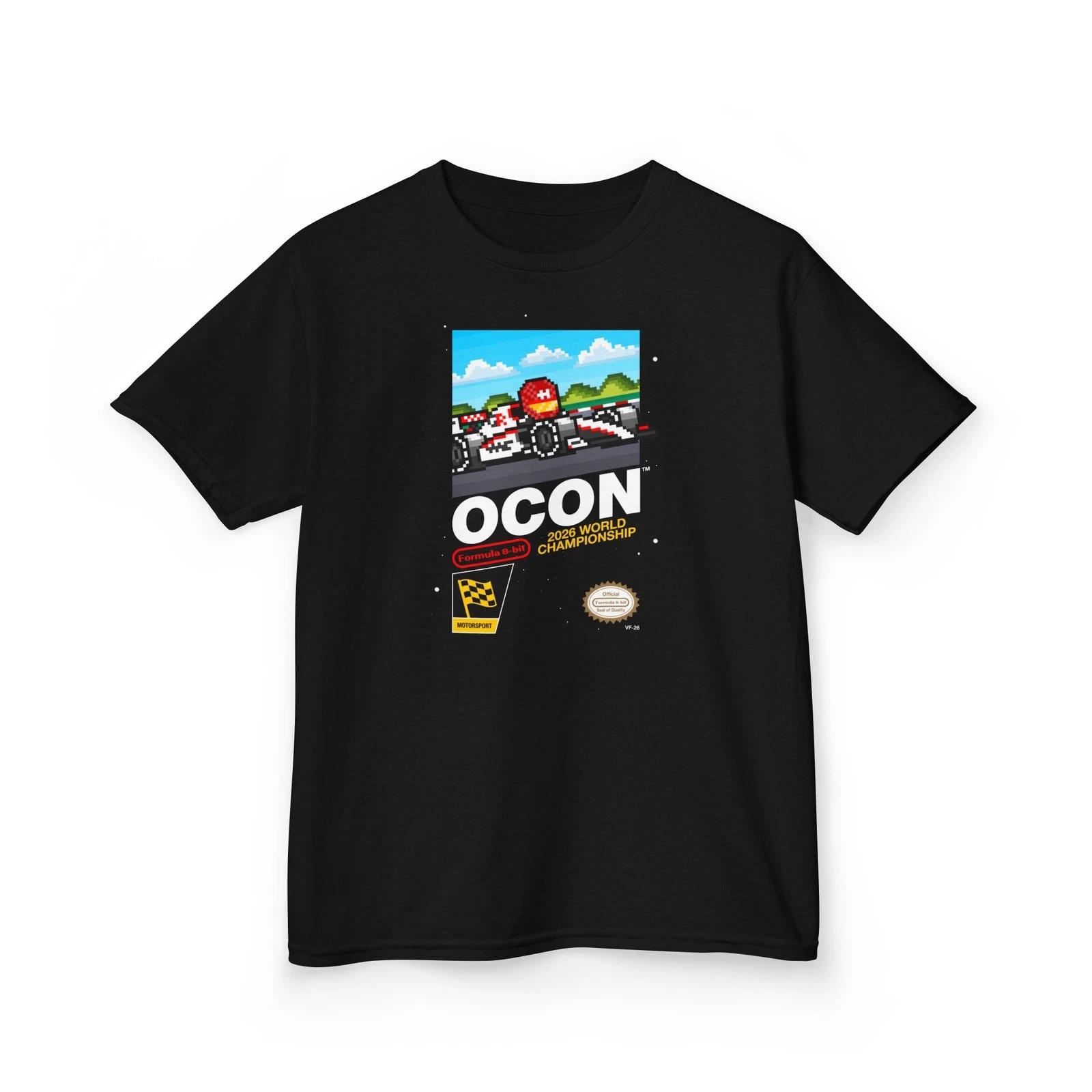 Ocon 8-bit Game Kids Heavyweight 100% Cotton T-shirt 4XL
