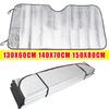 140X70cm Parasole per Finestrino Auto Parabrezza Neve Ghiaccio Protezione Anti-Uv Copertura Blocco Parabrezza Anteriore Posteriore Visiera Accessori Auto