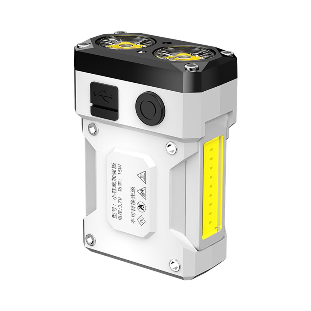 COB LED Cap Clip Lights USB Charging Motion Sensor Induction Headlamp Rotatable Camping Head Light for Camping Fishing Walking