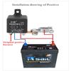 1× 12V Universal Integrated Wireless Remote Control Car Battery Switch Isolator