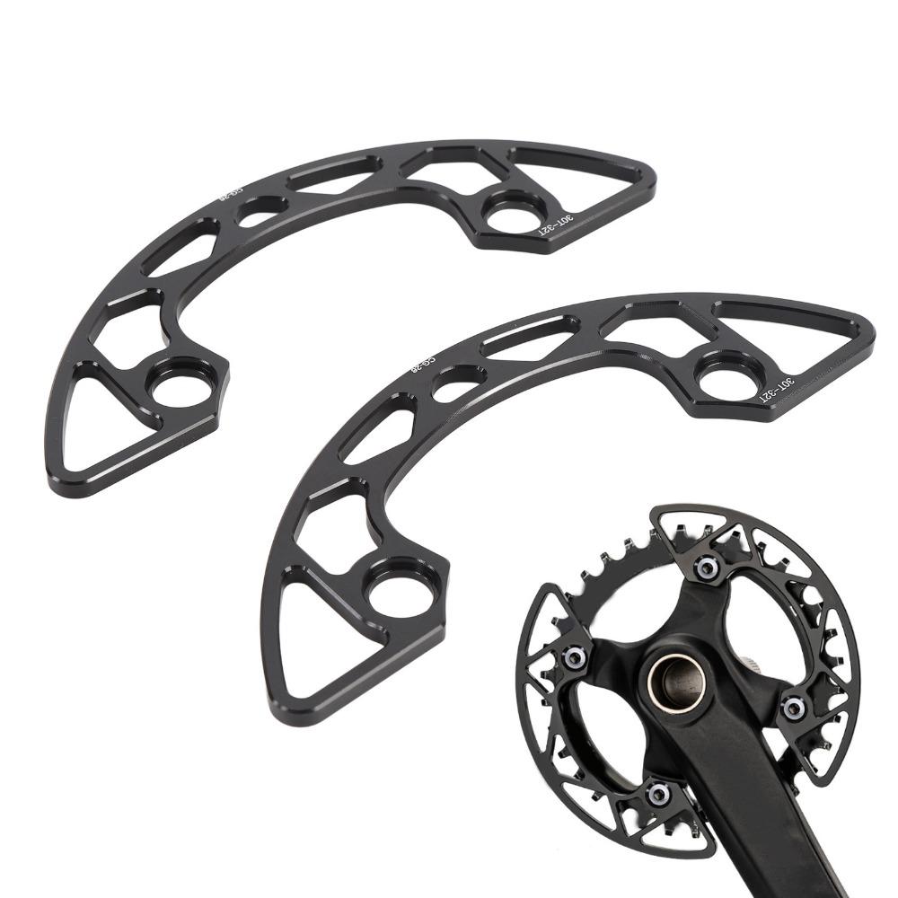 30T To 32T Chainring Guard Aluminum Alloy Chainring Protective Guard Cycling Maintenance
