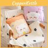 Toy Plush Cartoon Pillow Cushion With Blanket Office Nap Car Travel Gift Kids