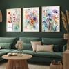 Nordic Modern Abstract Floral Bouquet Plant Painting Bedroom Decoration Canvas Painting Living Room Decor