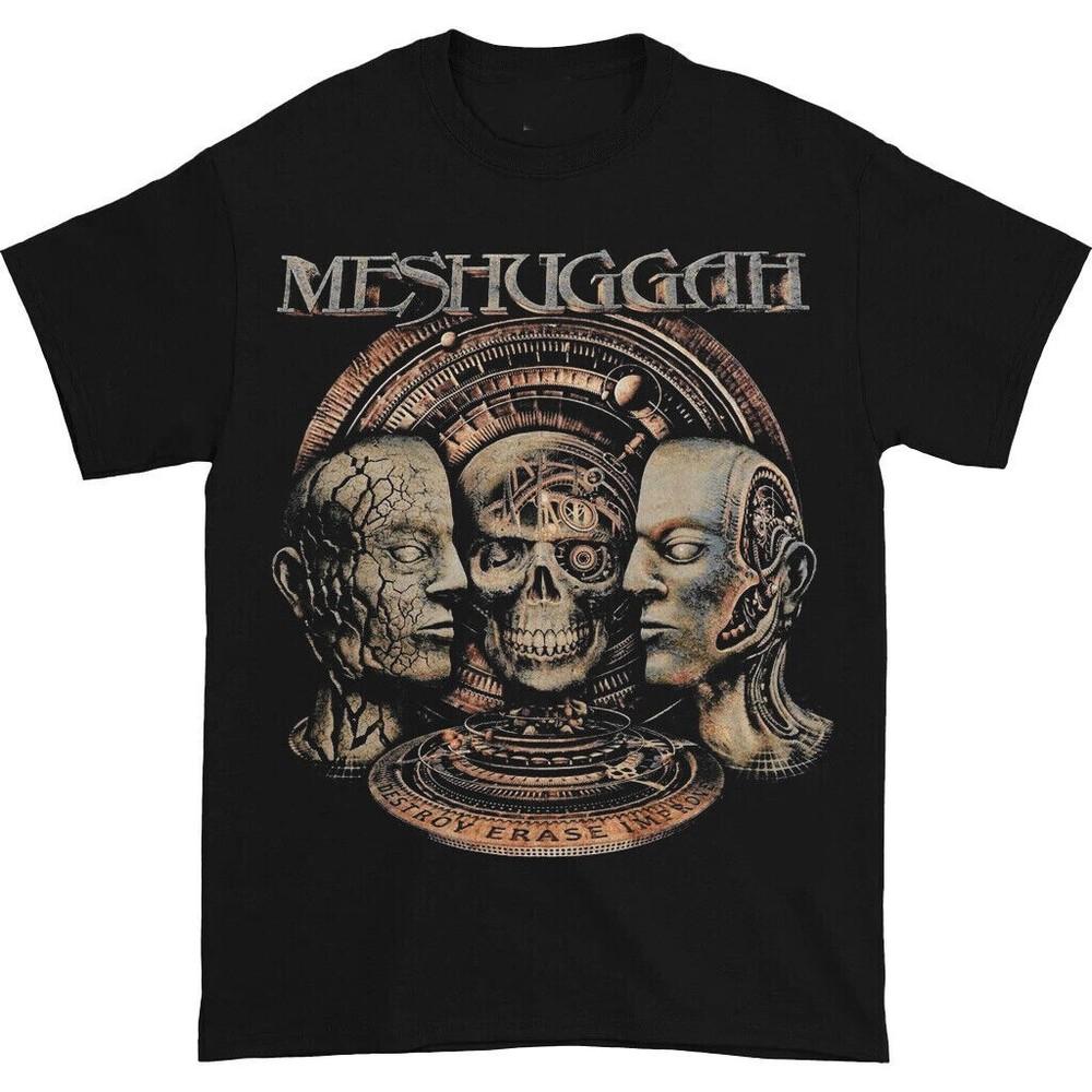 MESHUGGAH Destroy Erase Improve Short Sleeve Black All Size Shirt VC918 Unisex T-Shirt S