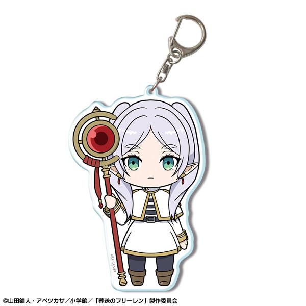 New Anime Frieren Beyond Journey's End Acrylic Action Figures Model Key Chain kawaii Pendant Accessories Decor Toy Gift 6CM